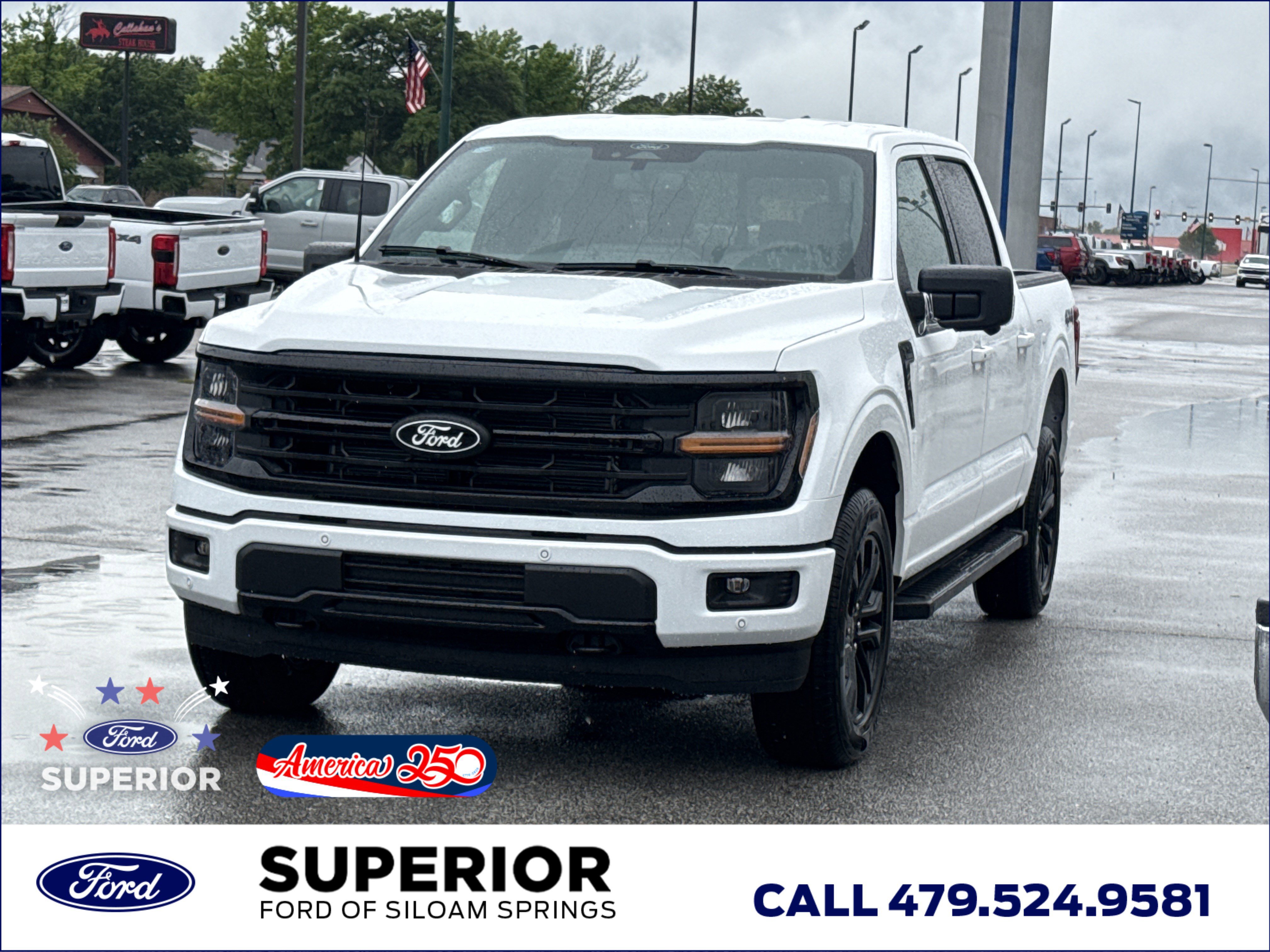 New 2026 Oxford White Ford XLT 4WD SuperCrew image 13