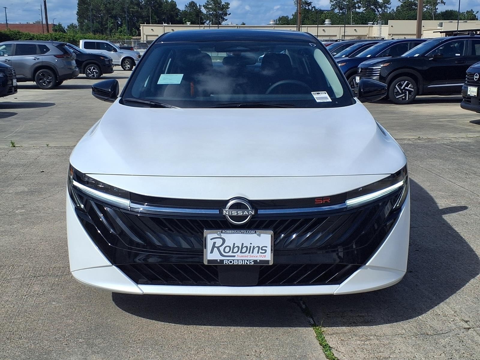 2026 Nissan Sentra SR White at Robbins Nissan