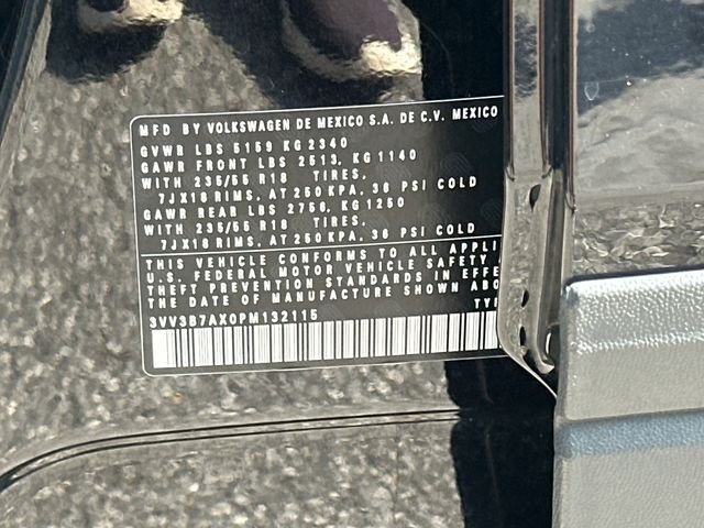Certified Used 2023 Black Volkswagen 2.0T SE image 32