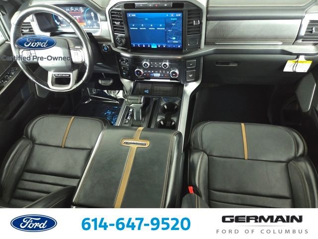 Certified Used 2023 Antimatter Blue Metallic Ford Platinum image 32