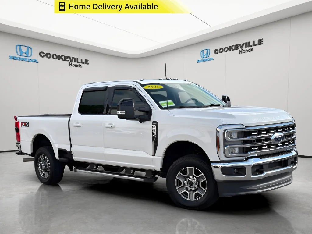 Used 2024 Star White Metallic Tri-Coat Ford Lariat image 1