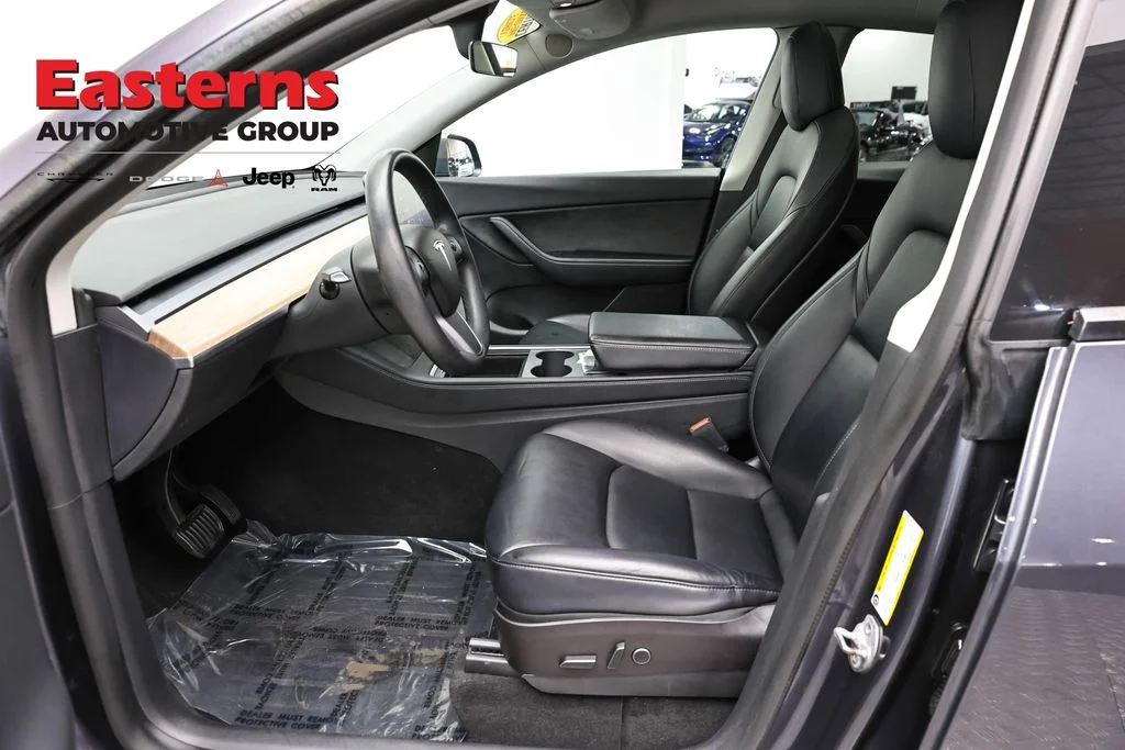 Used 2021 Gray Tesla Long Range image 13