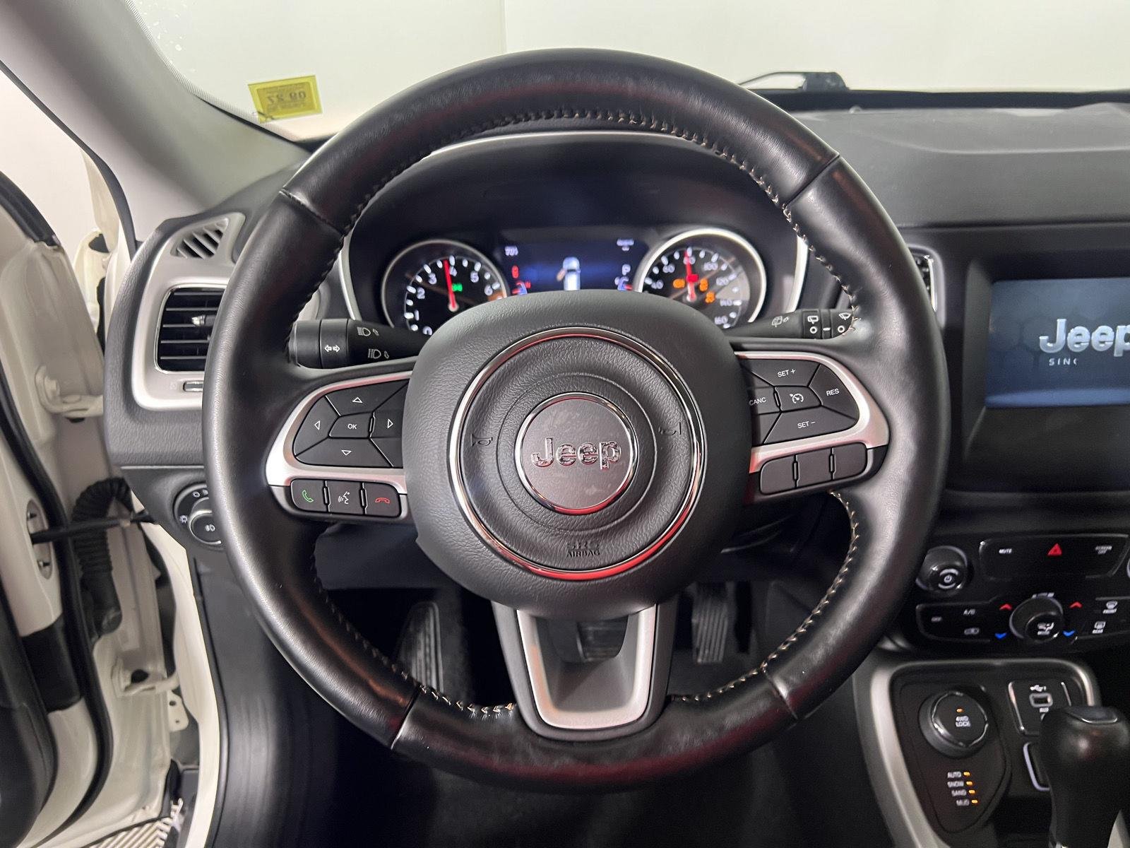 Used 2021 White Clearcoat Jeep Latitude image 15