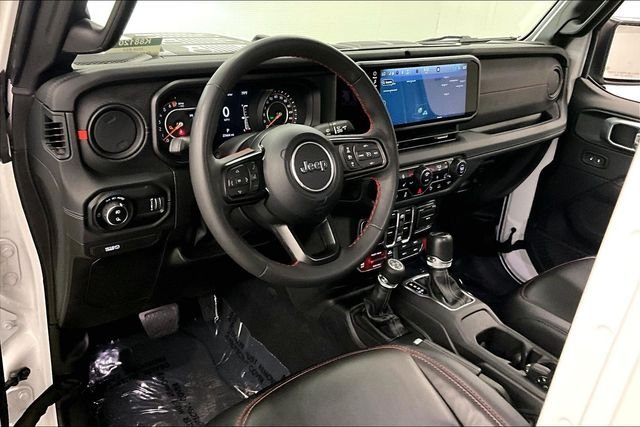 Used 2024 Bright White Clearcoat Jeep Rubicon image 15
