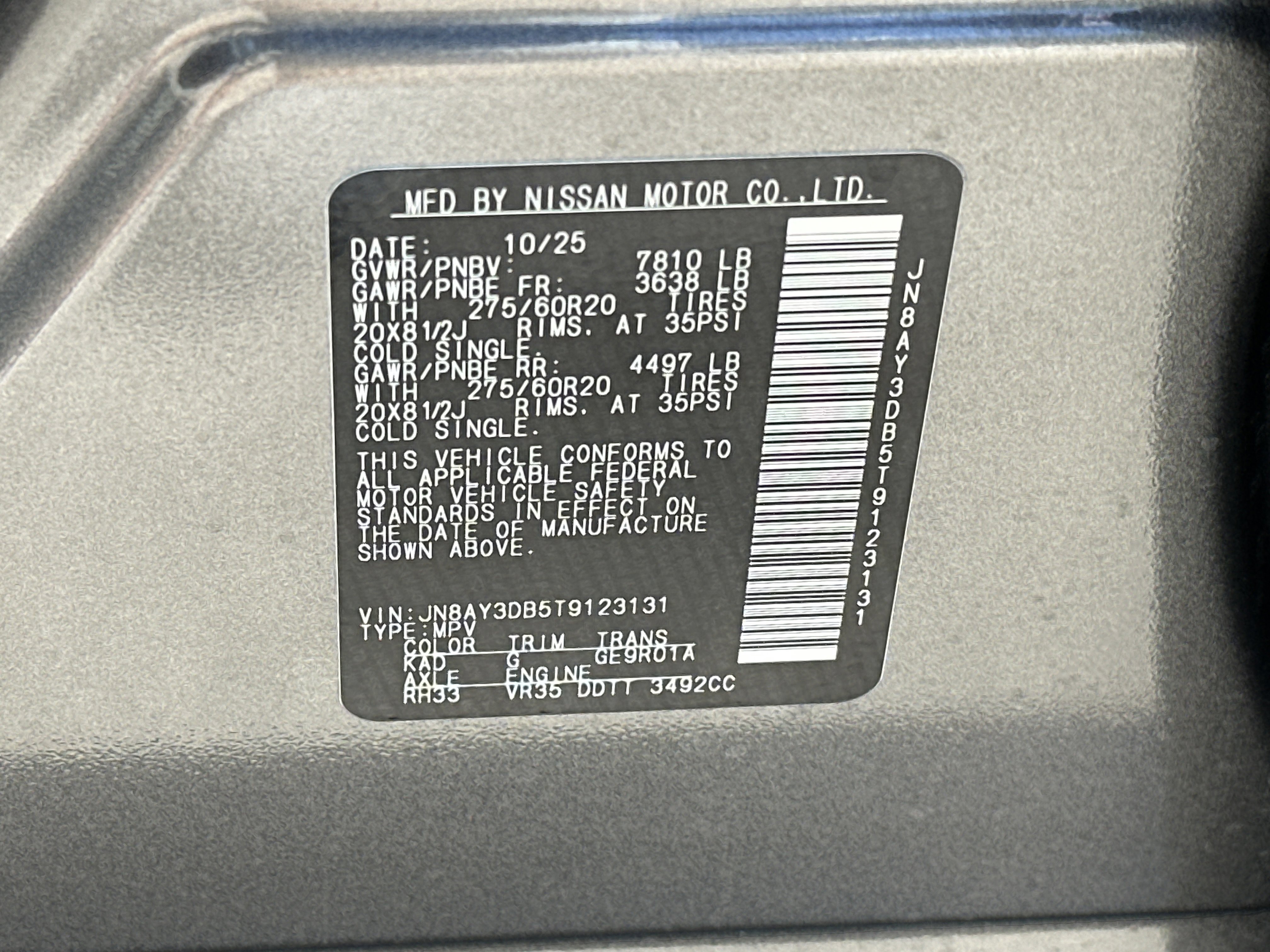 New 2026 Gun Metallic Nissan PRO-4X image 33