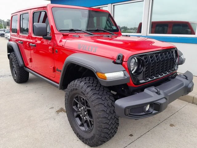Used 2025 Red Jeep Willys image 3