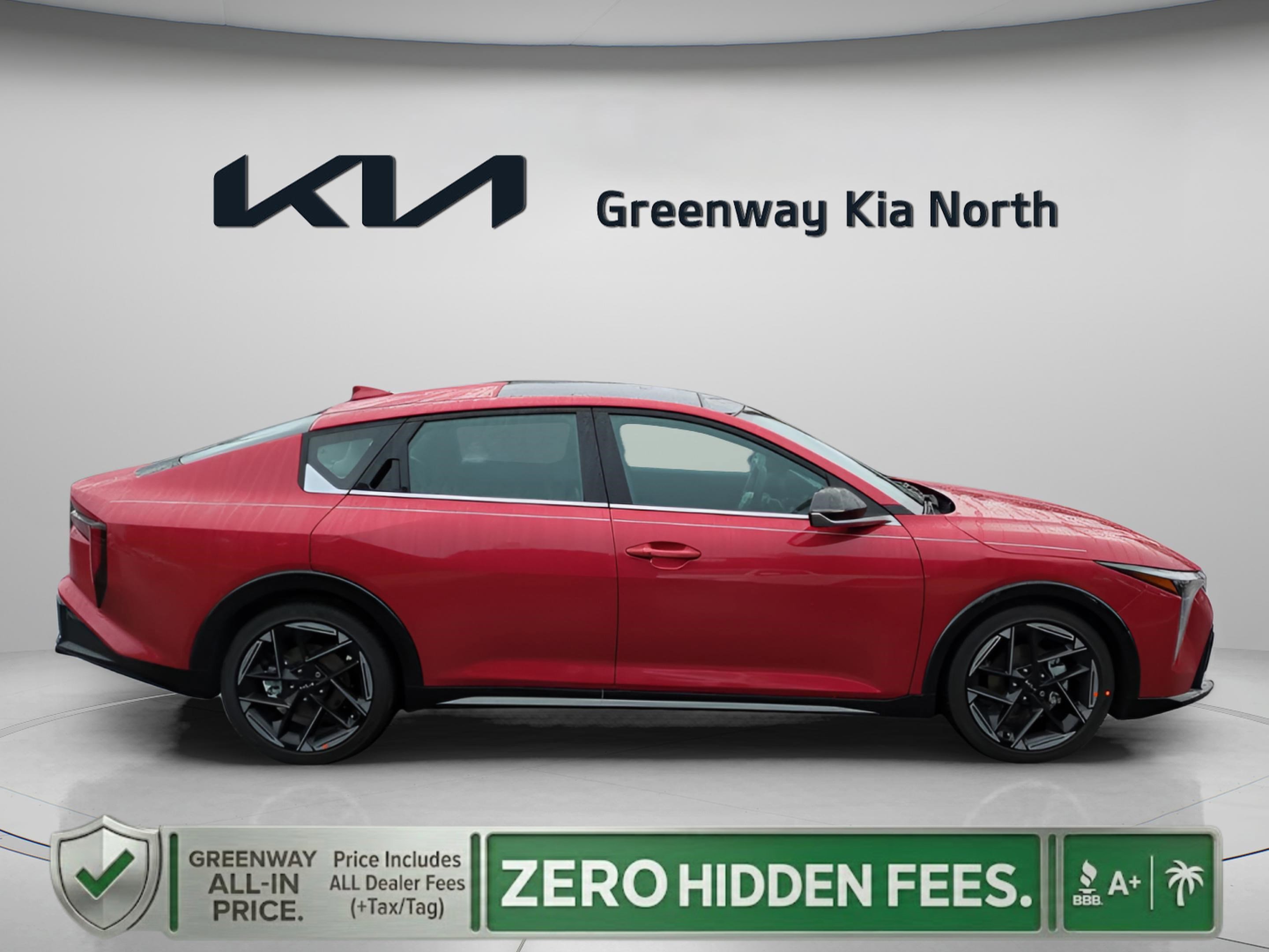 New 2025 Currant Red Kia GT-Line image 9