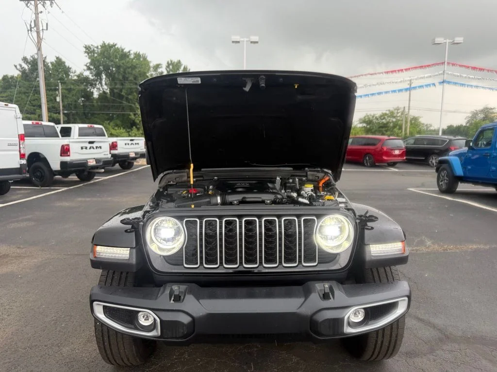 Used 2025 Black Jeep Sahara 4xe image 59