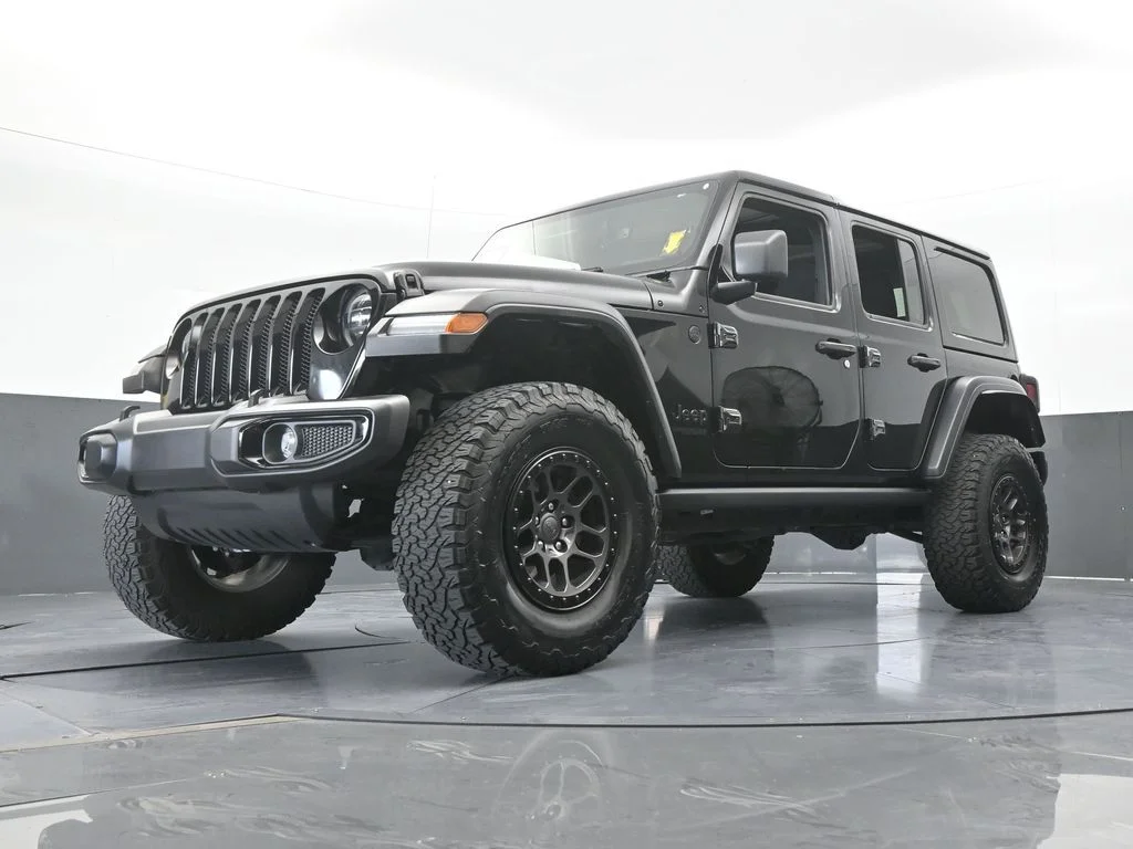 Used 2022 Black Clearcoat Jeep Unlimited Sport image 56