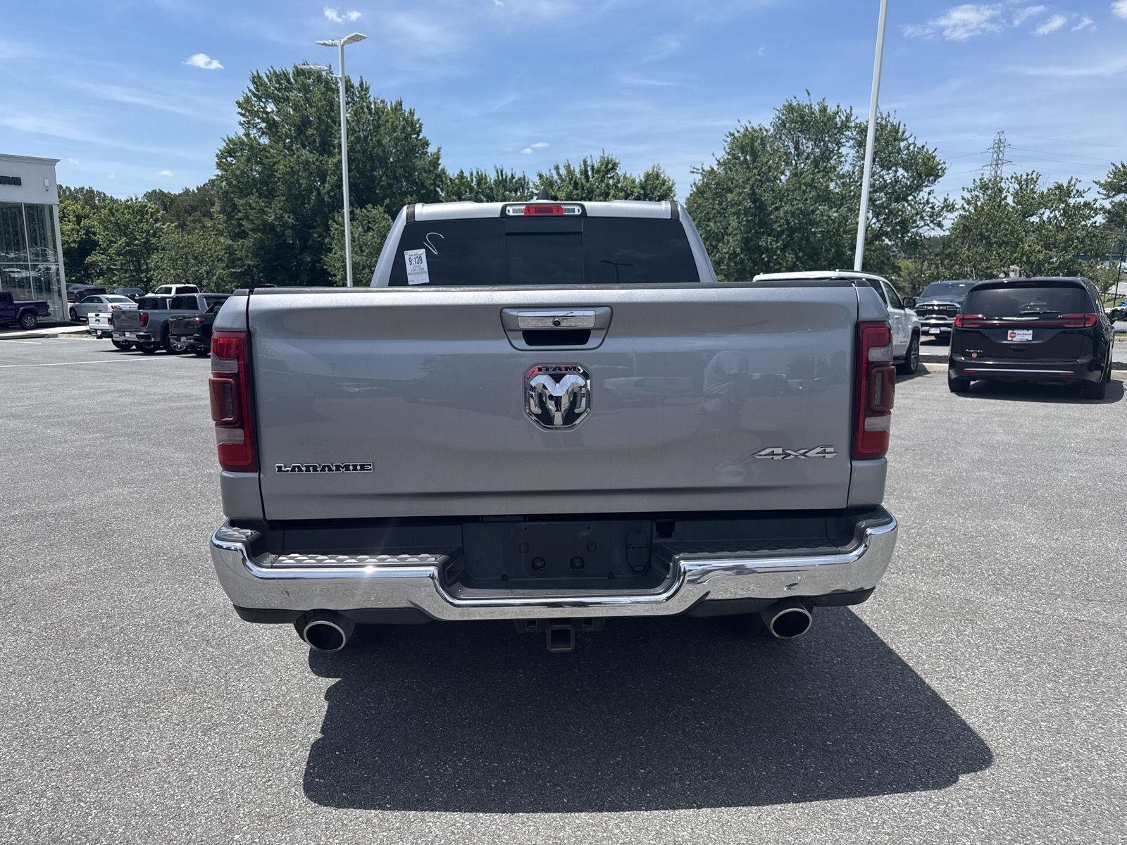 Used 2020 Billet Silver Metallic Clearcoat Ram Laramie image 5