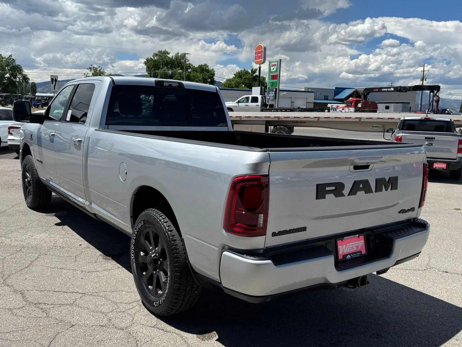 New 2026 Silver-Zynith Exterior Paint RAM Laramie image 11