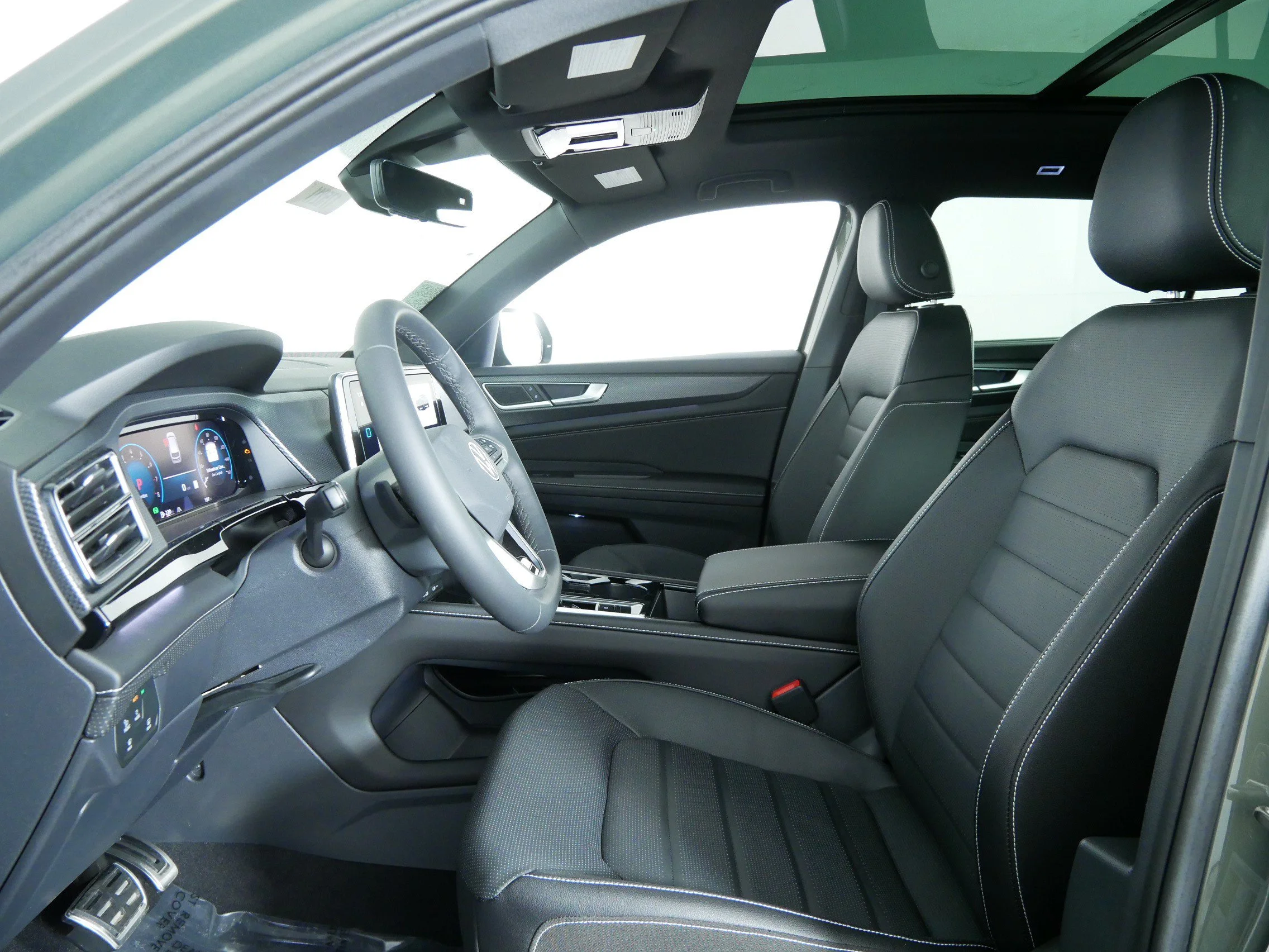 New 2026 Avocado Green Pearl Volkswagen 2.0T SEL R-Line Black image 21