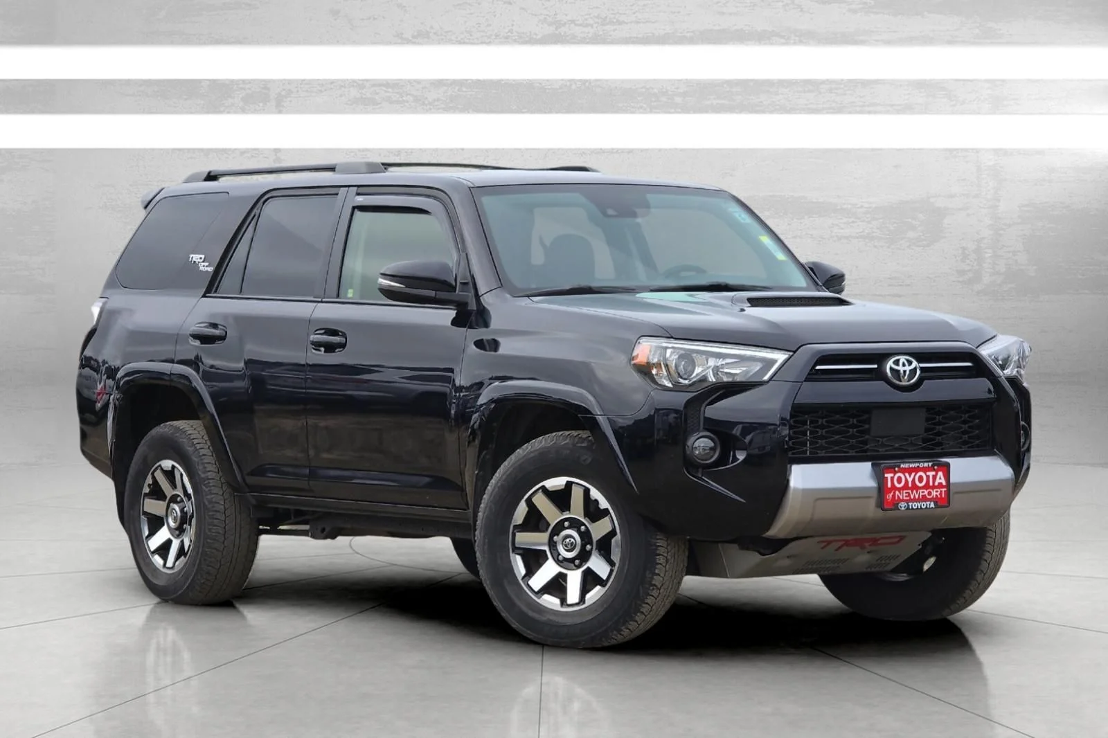 Used 2021 Black Toyota TRD Off-Road Premium image 2