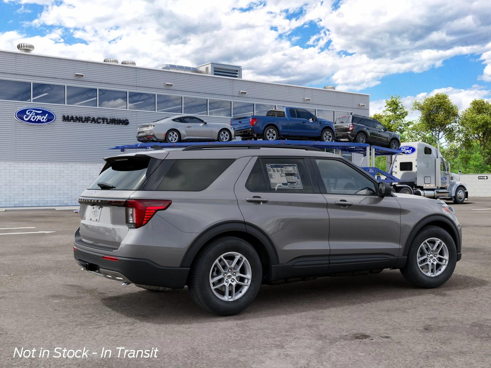 New 2027 Carbonized Gray Metallic Ford Active image 6