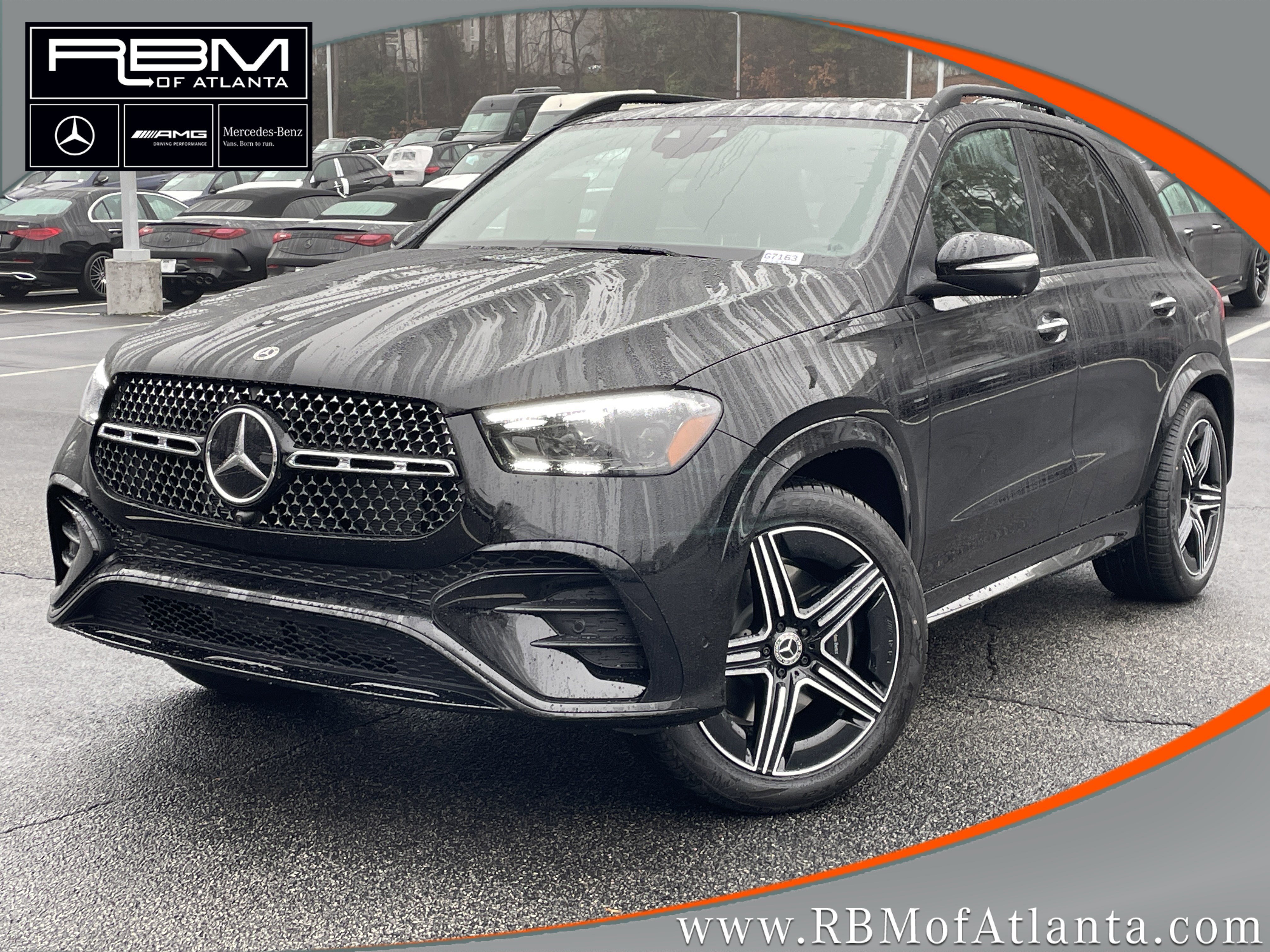 New 2026 Obsidian Black Metallic Mercedes-Benz GLE 580 4MATIC® SUV image 1