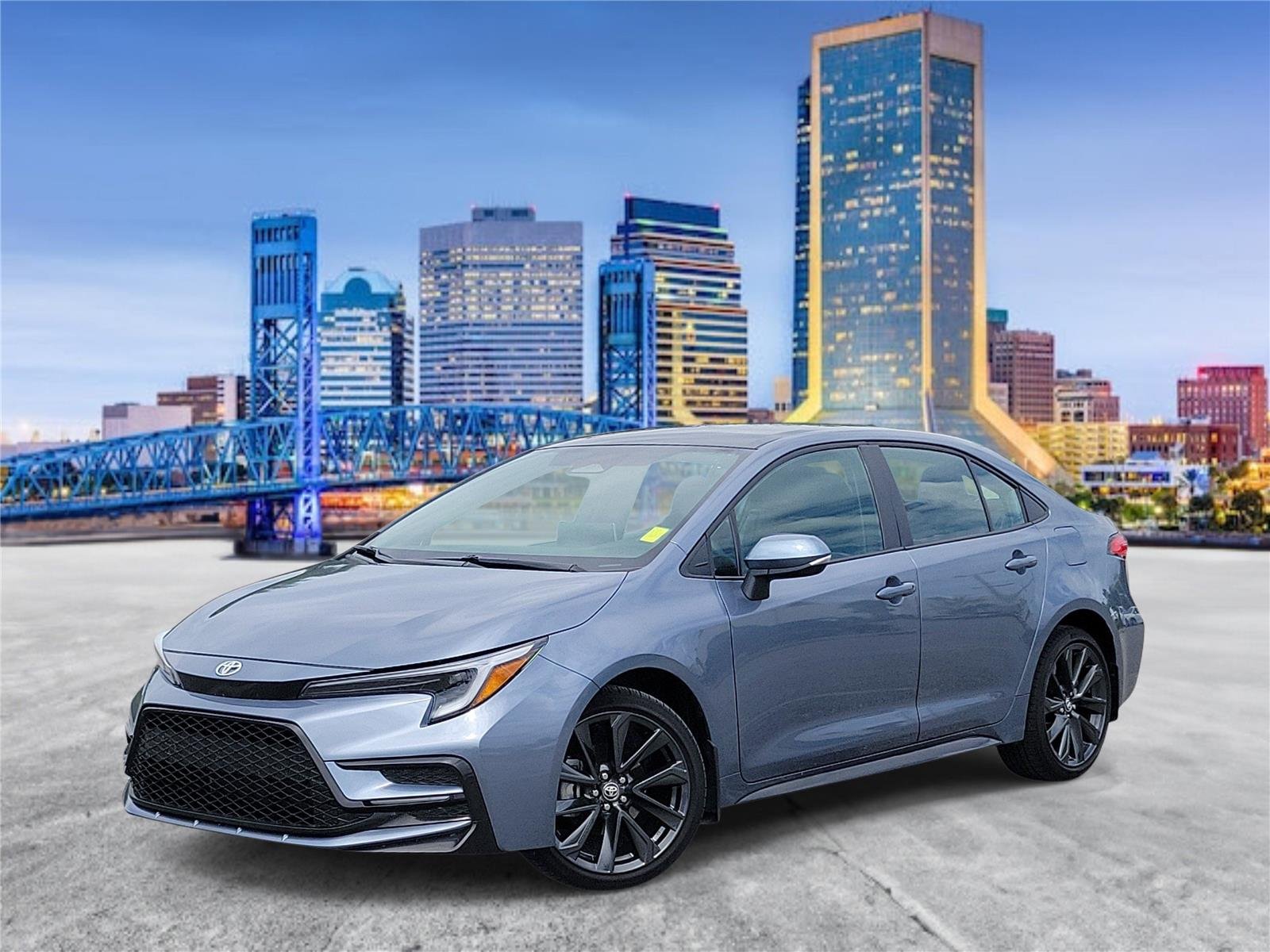 Used 2026 Celestite w/Midnight Black Metallic Roof TOYOTA SE image 1