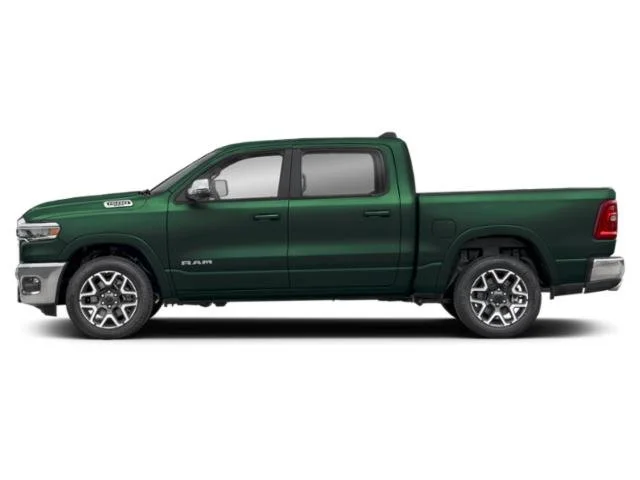 New 2026 Serrano-Green Metallic Exterior Paint RAM Laramie image 3