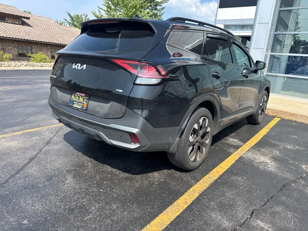 Used 2024 Ebony Black Kia X-Line image 12