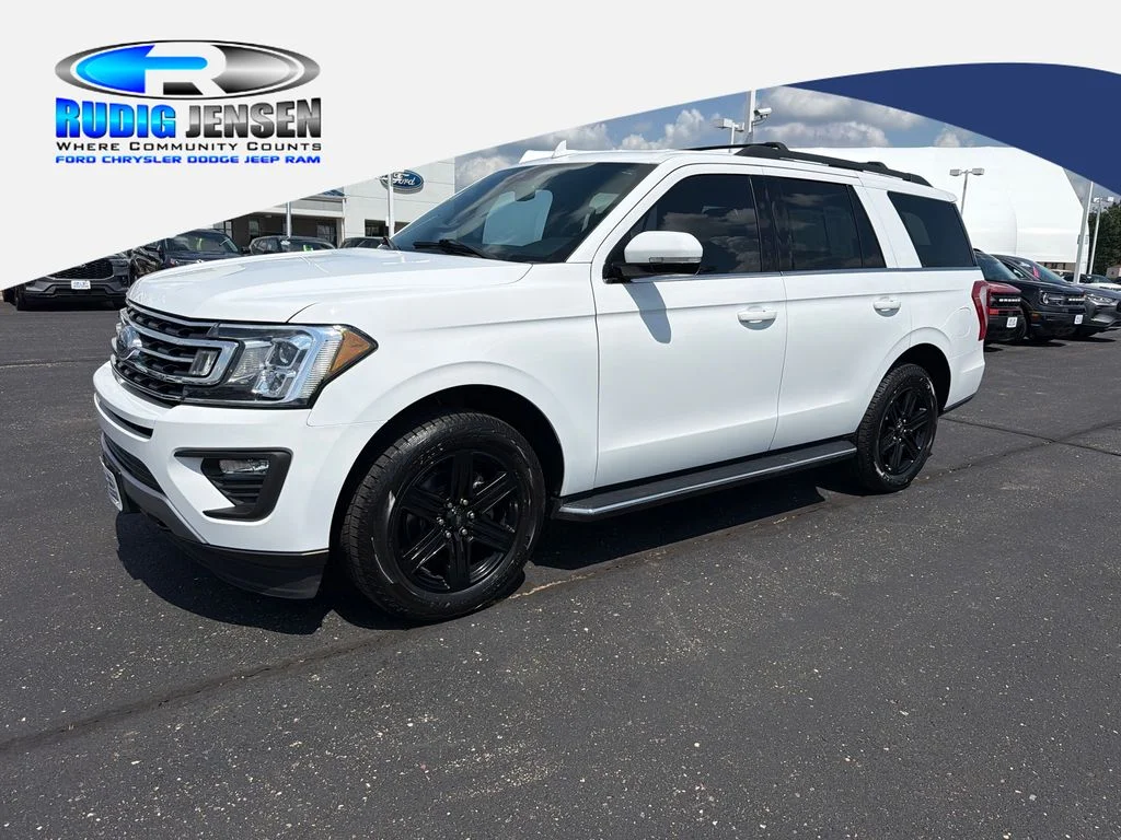 Used 2021 White Ford XLT image 1