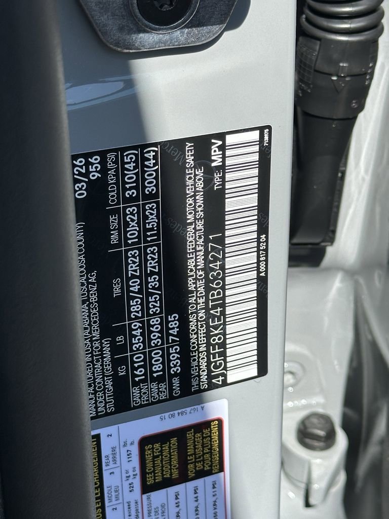 New 2026 MANUFAKTUR Alpine Grey Mercedes-Benz AMG® GLS 63 image 39