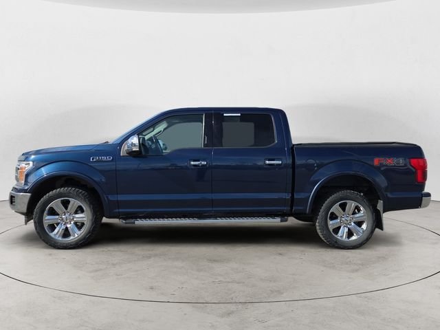 Used 2018 Blue Ford Lariat image 2