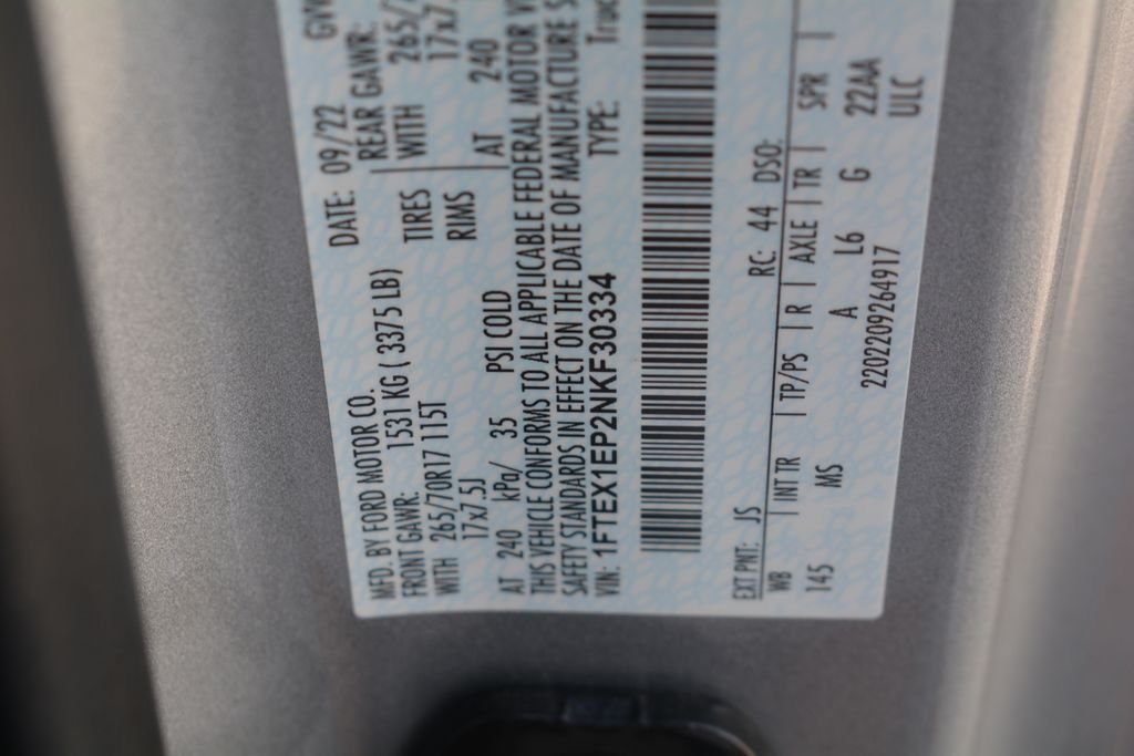 Used 2022 Silver Ford XLT image 23