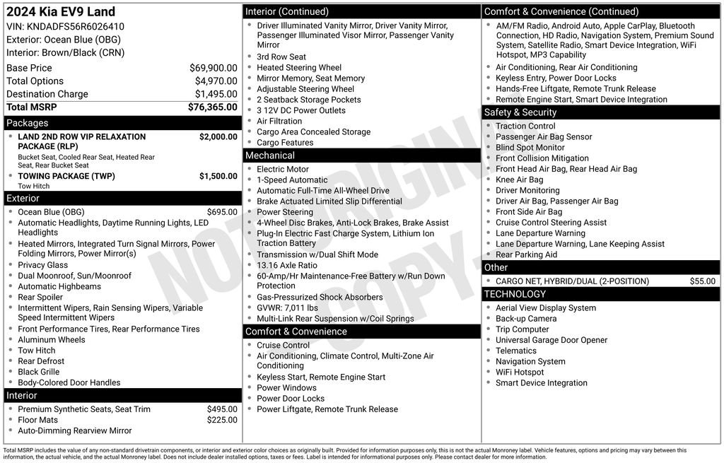 Certified Used 2024 Blue Kia Land image 38