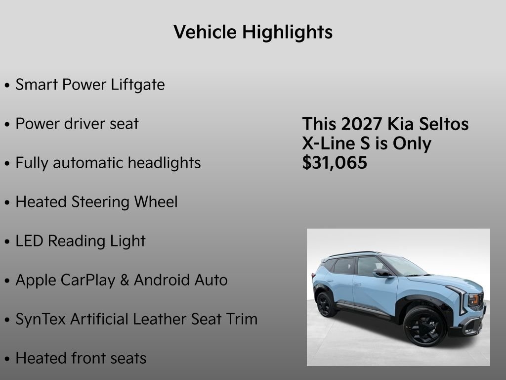 New 2027 Frost Blue Kia X-Line S image 34