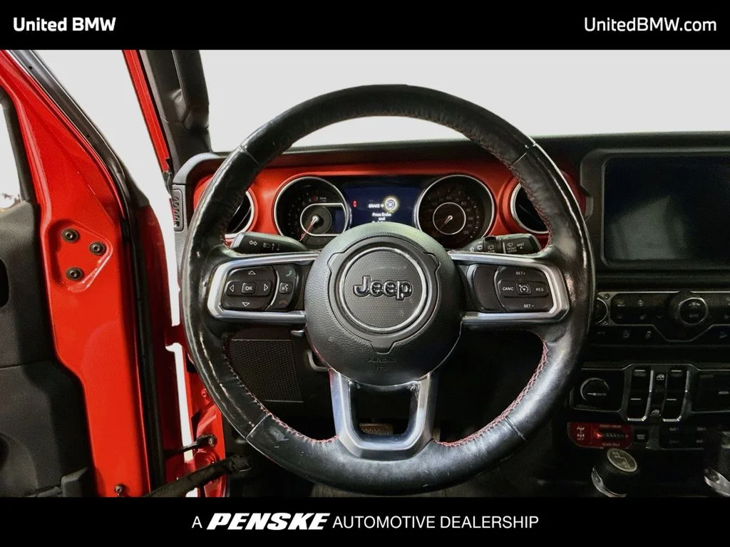 Used 2020 Red Clearcoat Jeep Unlimited Rubicon image 13