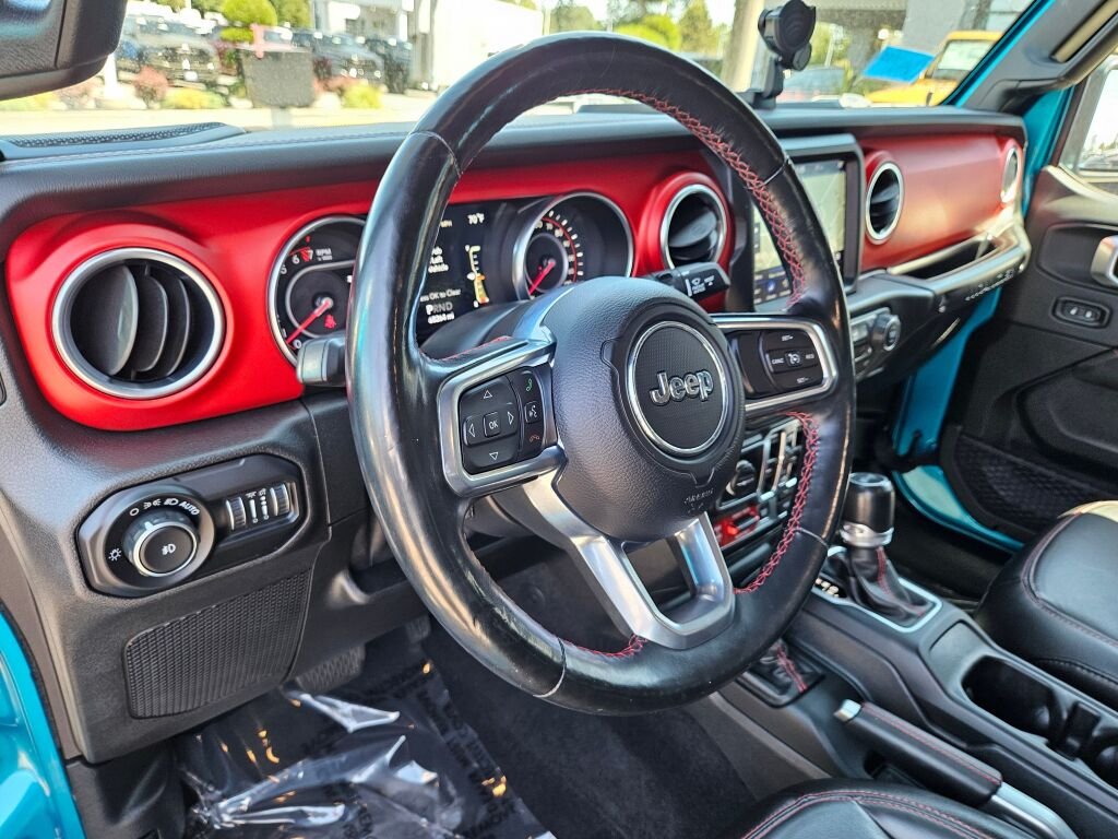Used 2020 Bikini Pearl Coat Jeep Unlimited Rubicon image 20