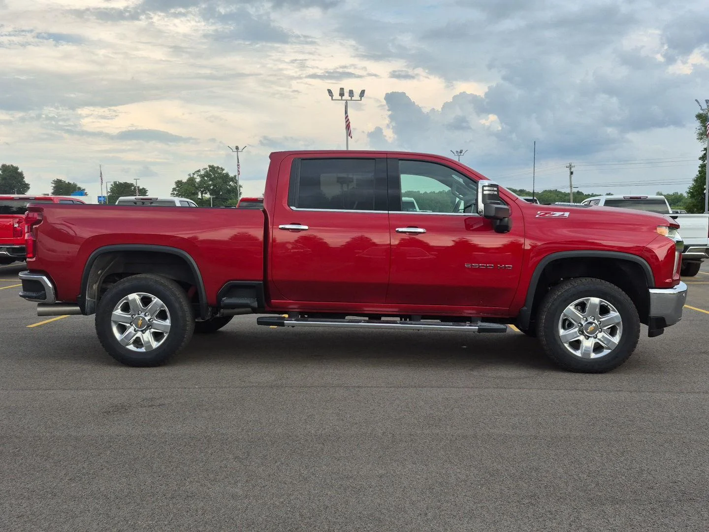 Used 2022 Cherry Red Tintcoat Chevrolet LTZ image 4