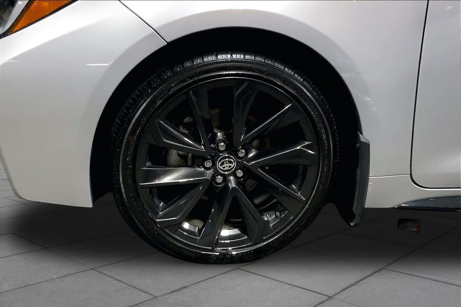 Used 2023 Classic Silver Metallic Toyota SE image 11