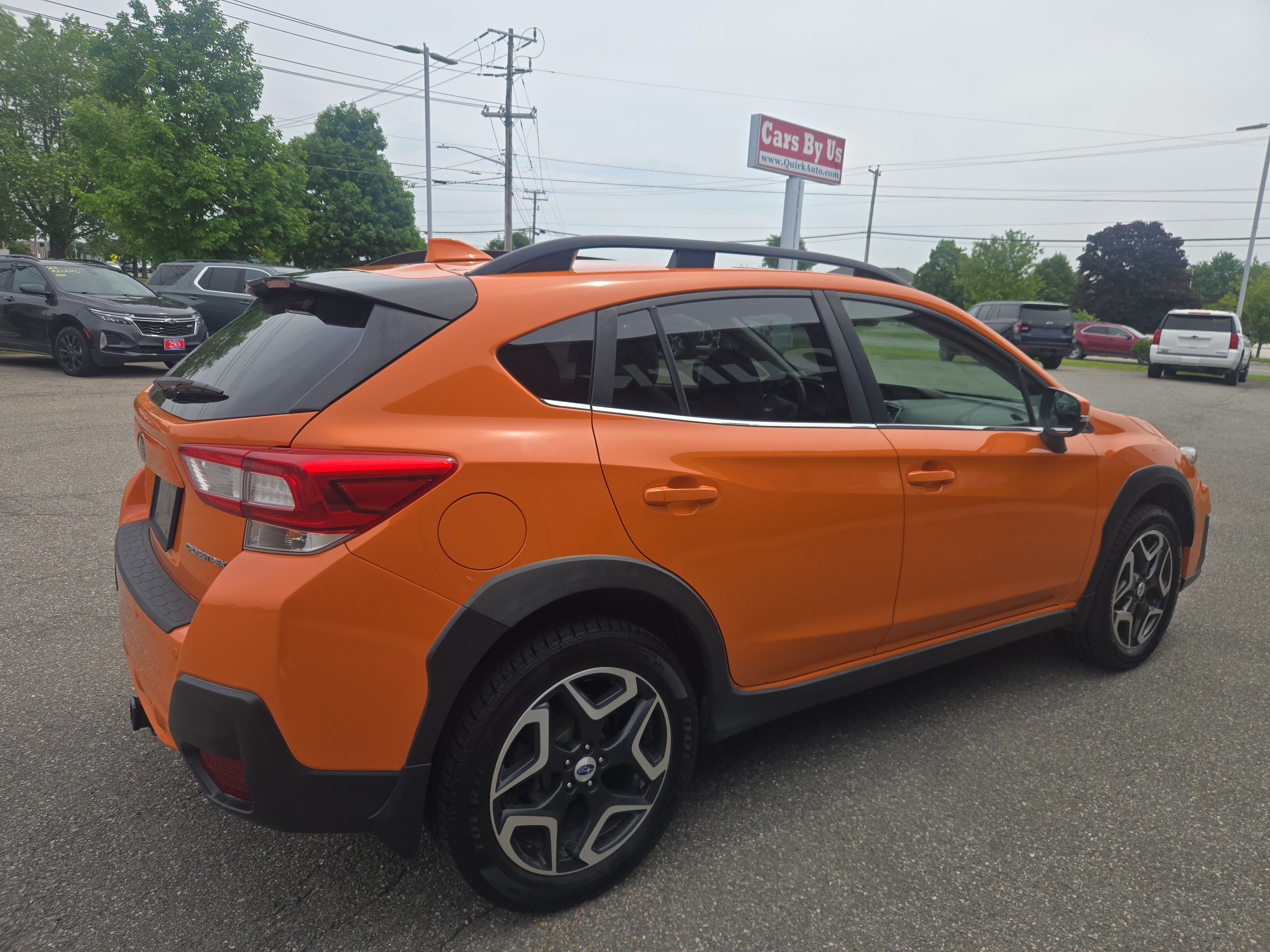 Used 2018 Sunshine Orange Subaru Limited image 8