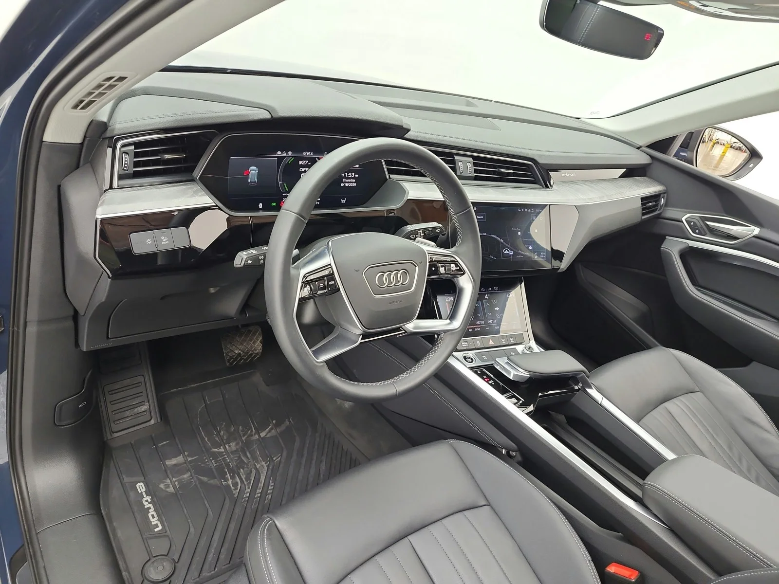 Used 2024 Plasma Blue Metallic Audi Premium image 9