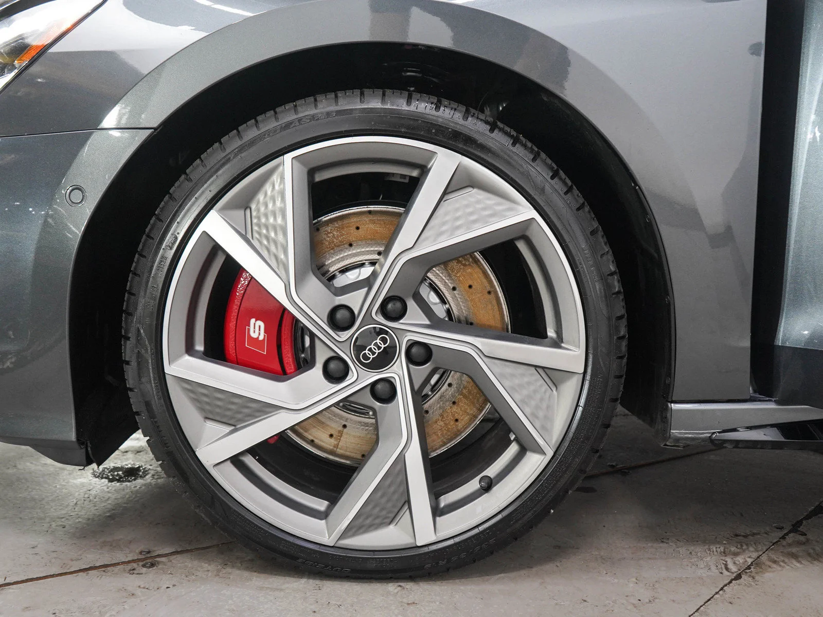 Used 2022 Daytona Gray Pearl Effect Audi 2.0T Prestige image 28