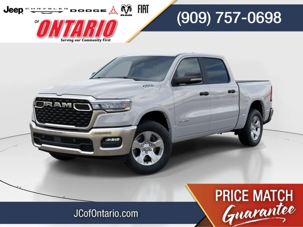 New 2026 Bright White Clear-Coat Exterior Paint RAM Big Horn/Lone Star image 1