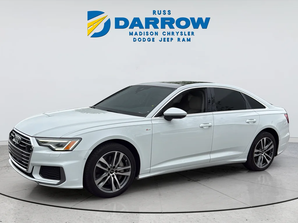Certified Used 2021 White Audi 3.0T Premium Plus image 1