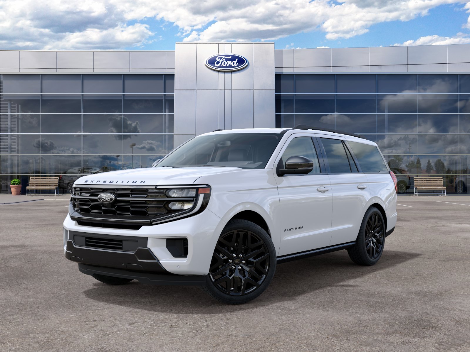 New 2027 Star White Metallic Tri-Coat Ford Platinum image 25