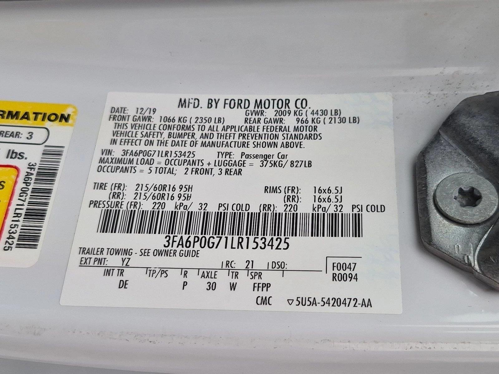 Used 2020 Oxford White Ford S image 22