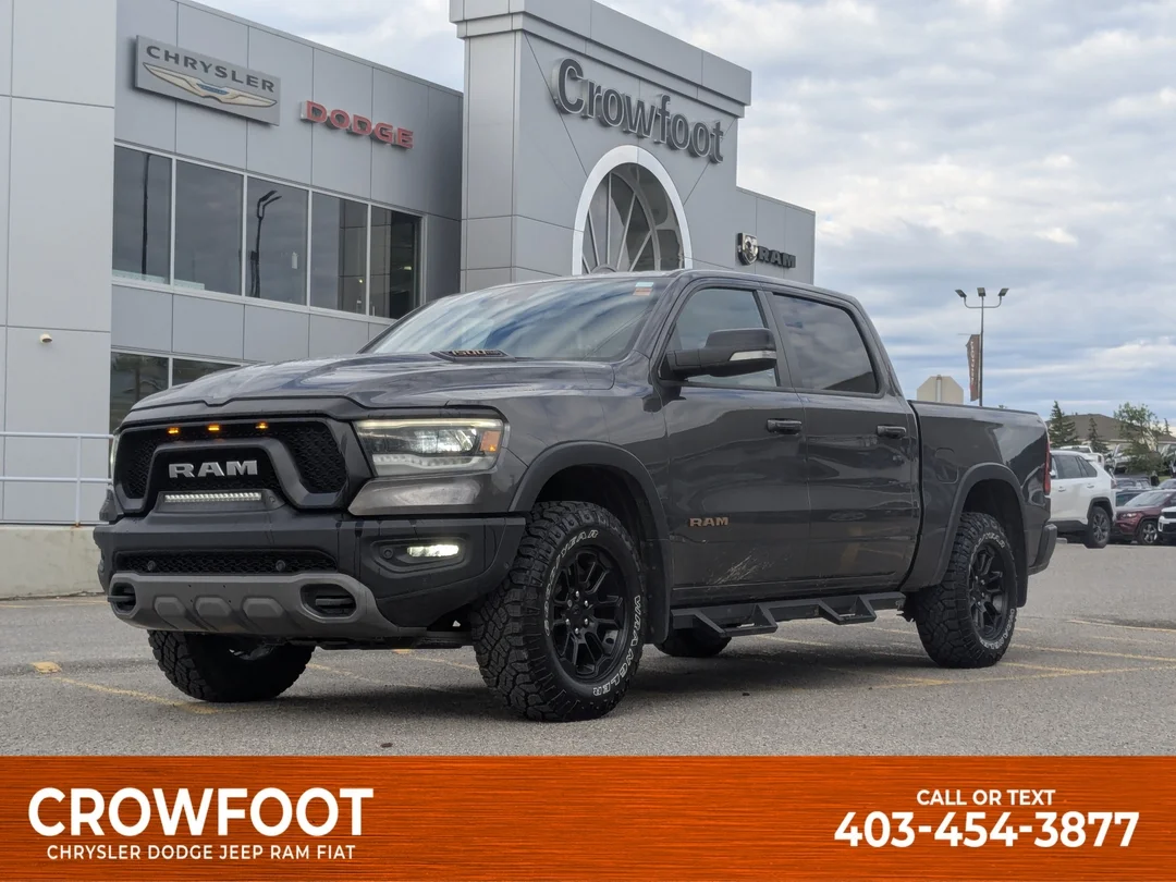Certified Used 2022 Grey RAM Rebel - - 4x4 - 12 Nav Screen - Alpine Audio - Park Assist - Remote Start & More! image 1