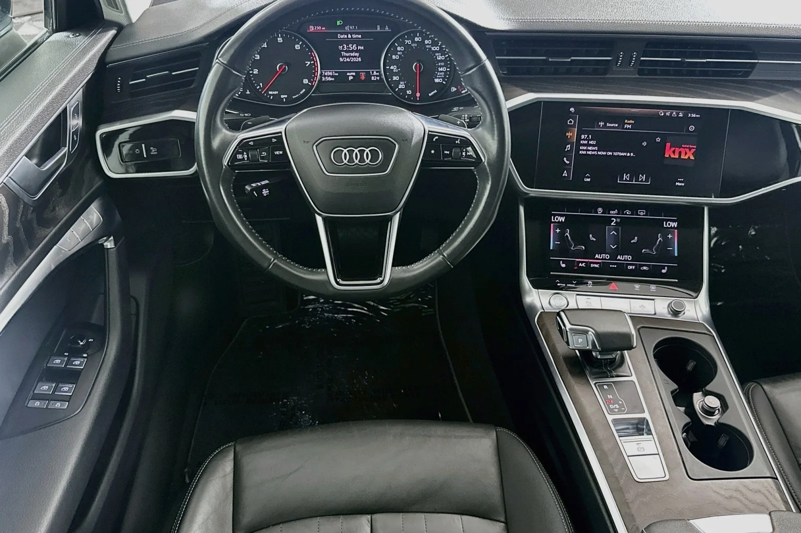Used 2019 Firmament Blue Metallic Audi Premium image 5