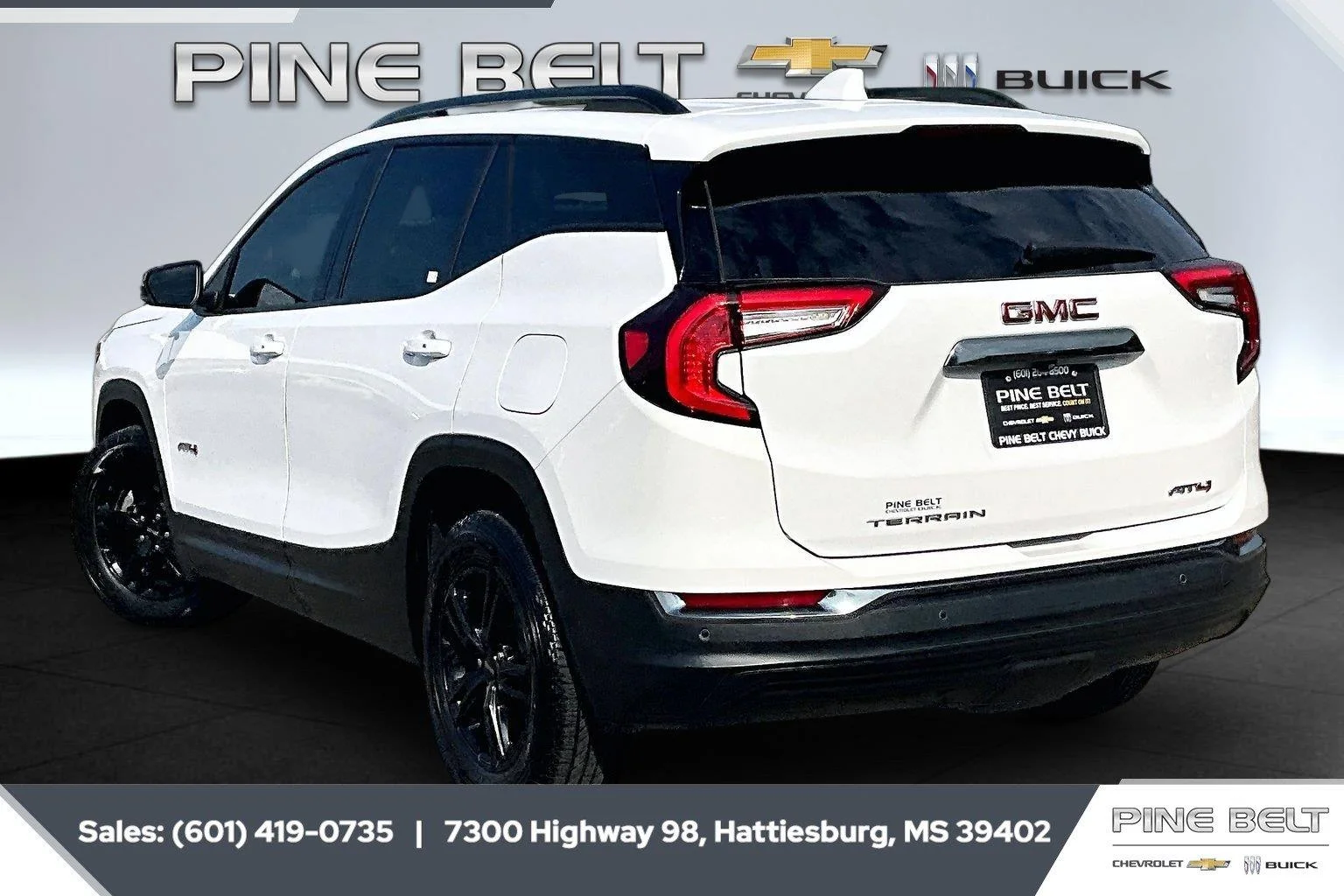 Used 2024 Summit White GMC AT4 image 2