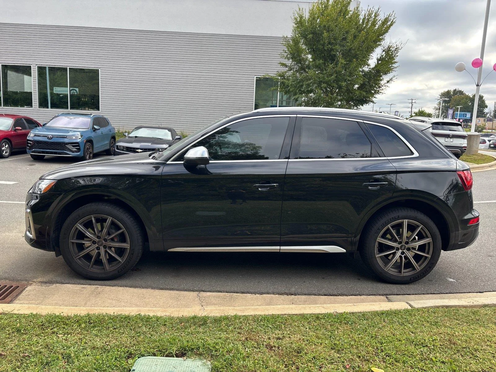 Used 2023 Mythos Black Metallic Audi Premium Plus image 2