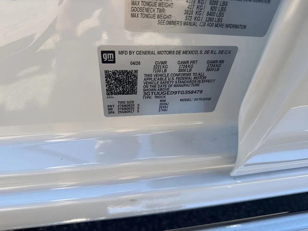 New 2026 Glacier White Tricoat GMC Denali image 41