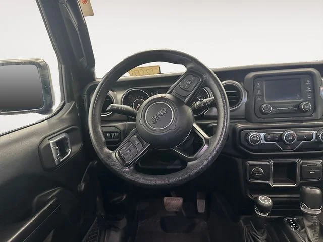 Used 2021 Green Jeep Unlimited Sport image 12