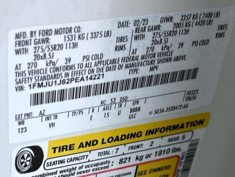 Used 2023 White Ford XLT image 28