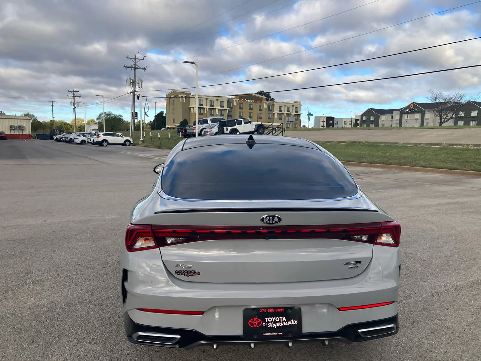 Used 2021 Wolf Gray Kia GT-Line image 6
