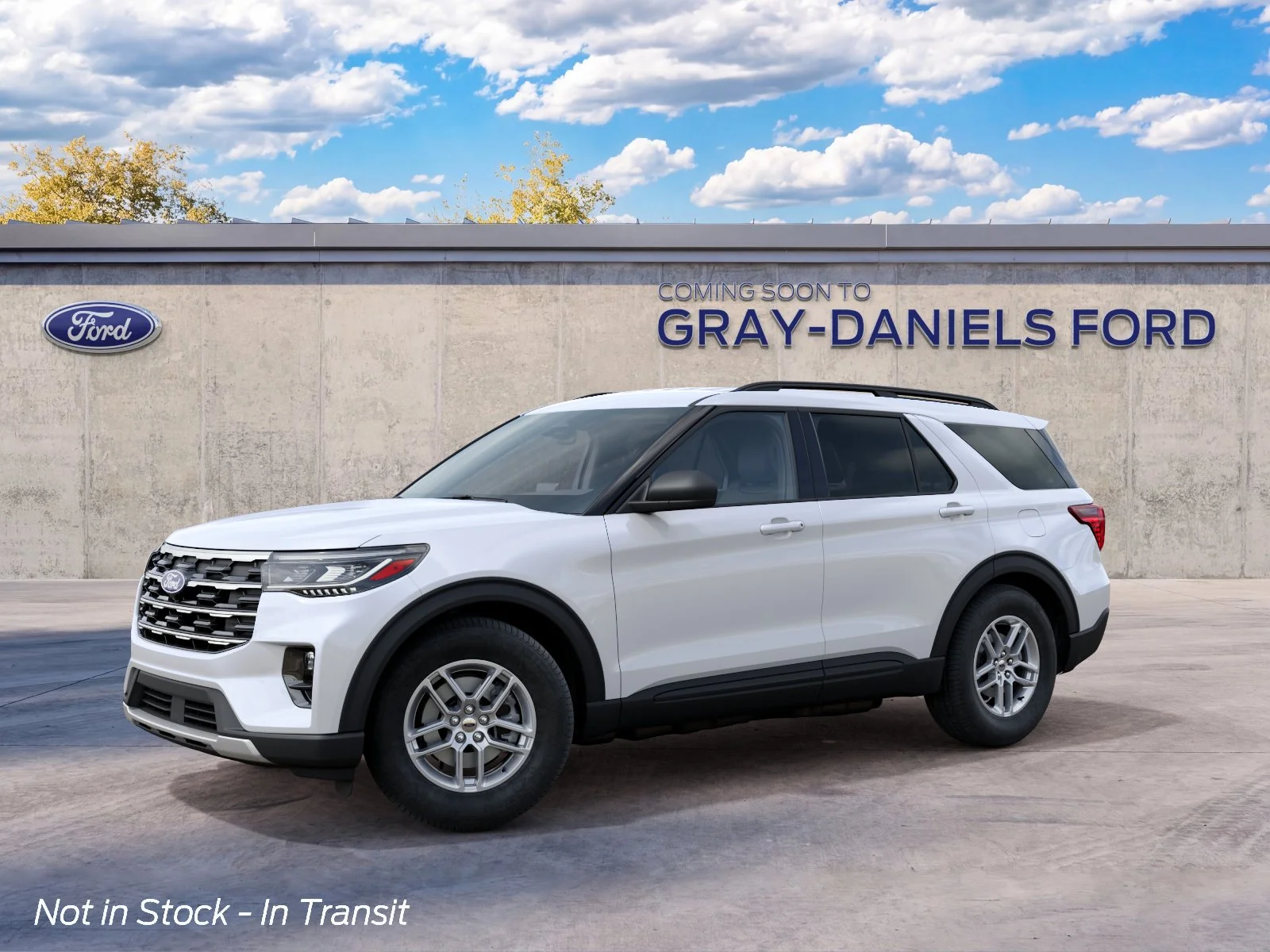 New 2027 Star White Metallic Tri-Coat Ford Active image 1