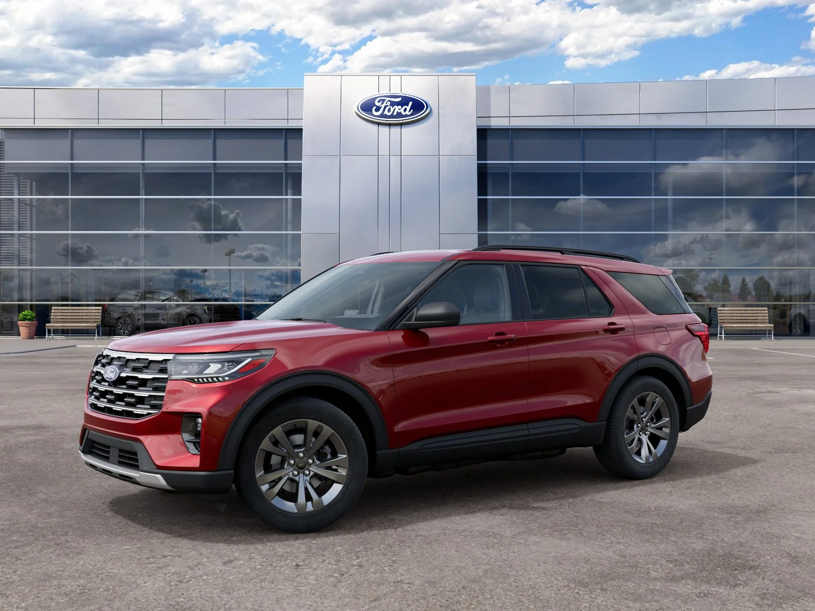 New 2027 Ruby Red Metallic Tinted Clearcoat Ford Active image 24