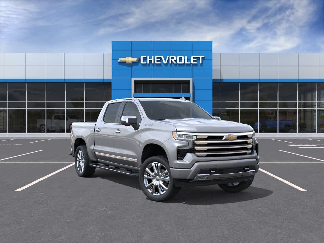 New 2026 Sterling Gray Metallic Chevrolet High Country image 1